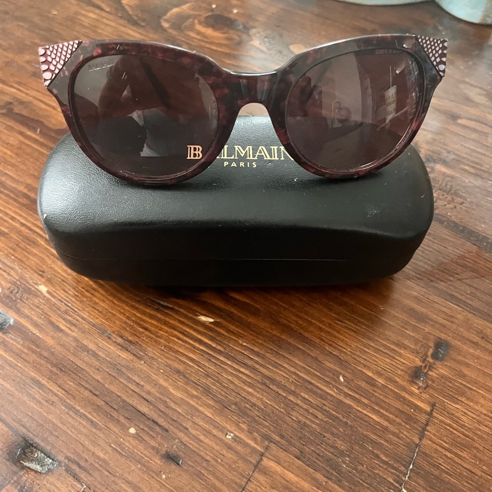 Balmain Women's Sunglasses - Dark Red